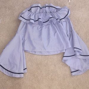 Off the shoulder shirt